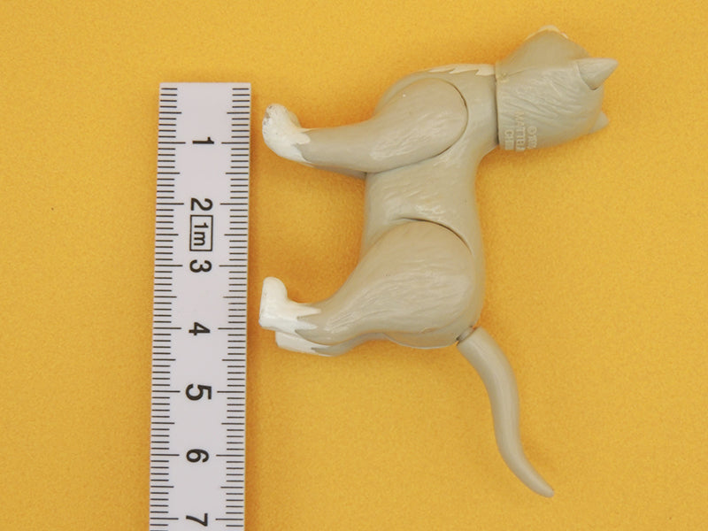 Barbie - Figurine Chat Gris Tête Mobile - Mattel Vintage 1995