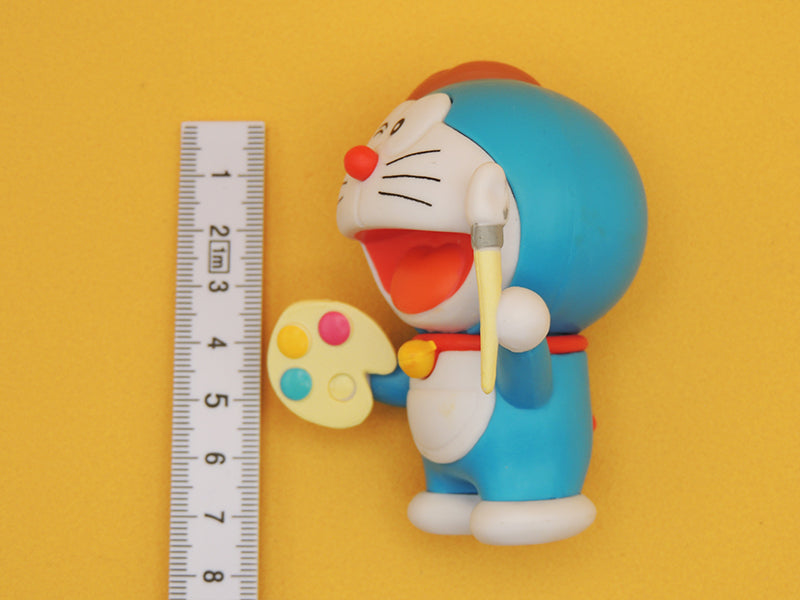 Doraemon - Le Peintre Figurine 9cm - Boite Aveugle Import