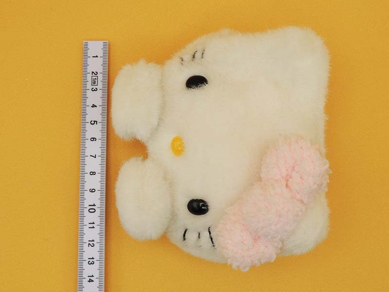 Hello Kitty - Porte Monnaie Peluche Blanc - Sanrio Vintage 2007