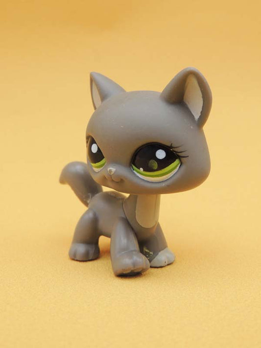 Littlest Pet Shop - Chat Marcheur Gris - #1059 LPS Hasbro