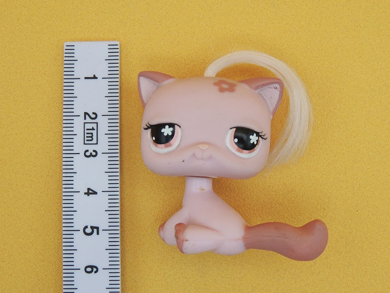 Littlest Pet Shop - Chat Siamois Rose - #603 LPS Hasbro