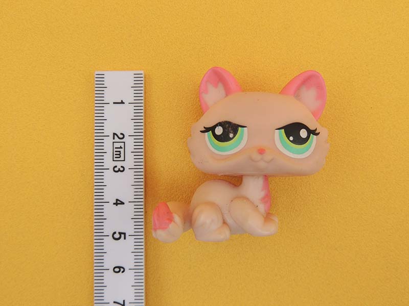 Littlest Pet Shop - Chat Sphinx Rose - #1345 LPS Hasbro