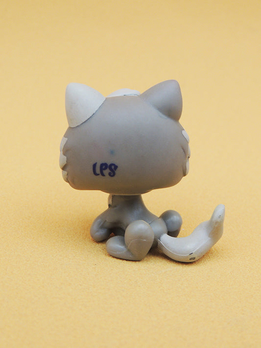 Littlest Pet Shop - Chaton Gris - #1035 LPS Hasbro