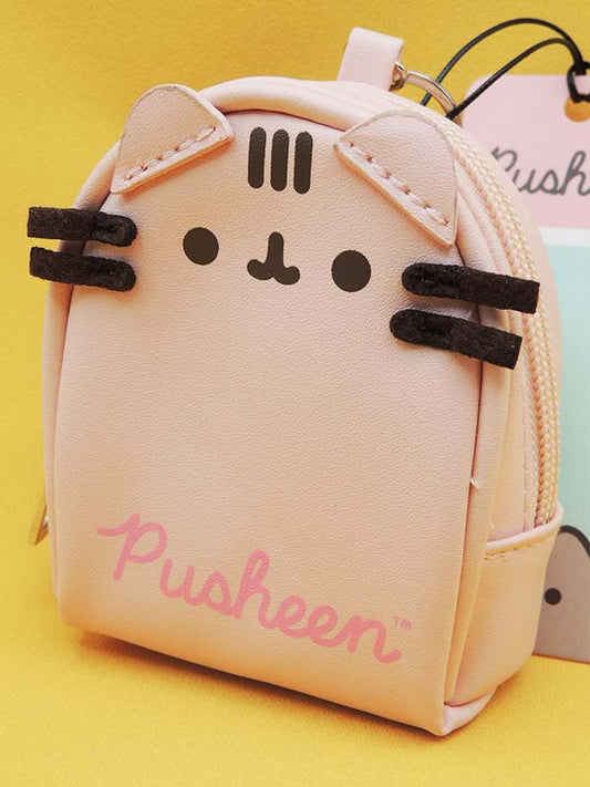 Pusheen - Porte Monnaie Chat Rose - Simili Cuir