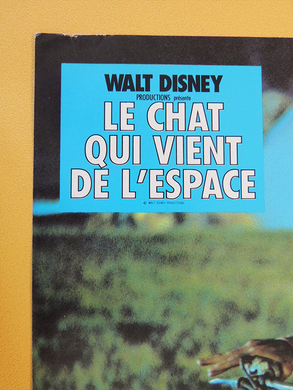 Le Chat Qui Vient de L'Espace N°01 - Walt Disney - Photo d'exploitation Vintage 1978