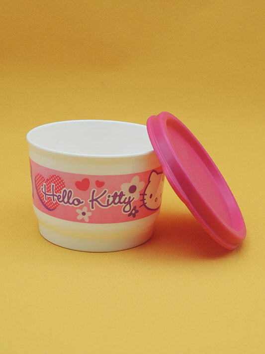 Hello Kitty - Tupperware Petit Pot - Boite de Conservation Vintage 2005