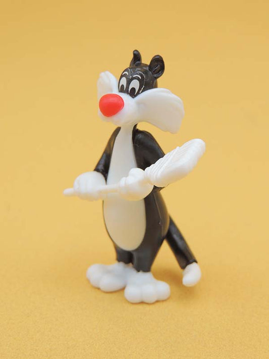 Sylvestre Balai - Kinder Bugs Bunny & Co - Figurine 1991 Vintage