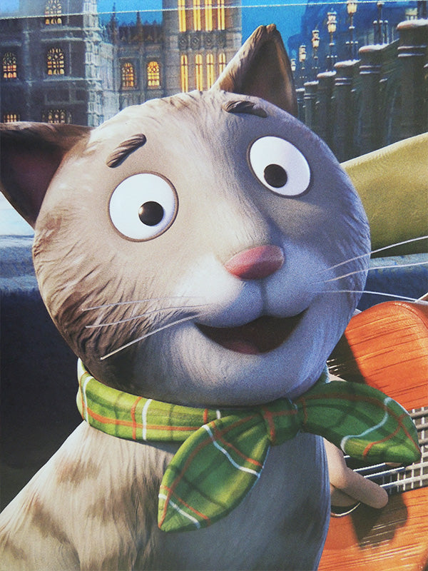 MacPat Le Chat Chanteur - Affiche Cinéma (2024) - Format 40x53cm