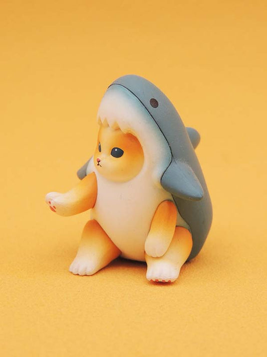 Mofusand - Chat Costume de Requin - Figurine Kawaii Japon