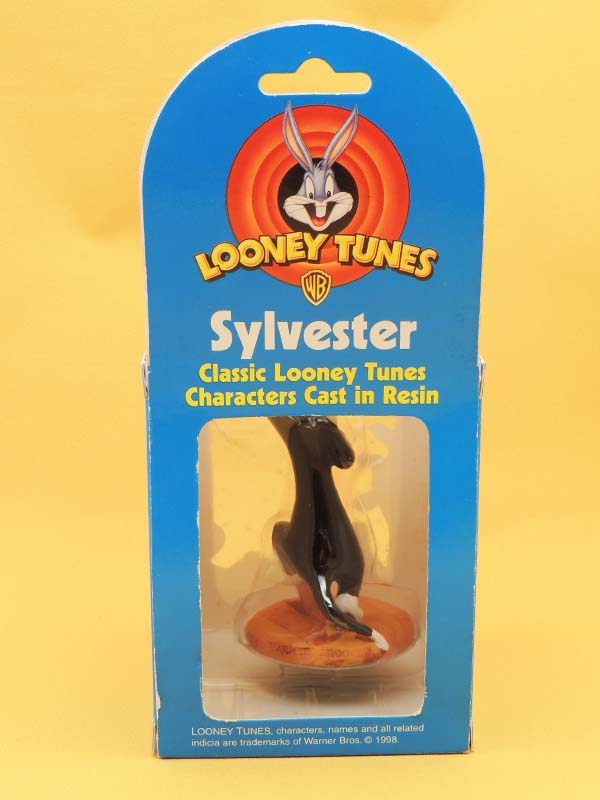 Sylvestre Le Chat - Figurine Vintage 1998 Résine 9cm - Looney Tunes