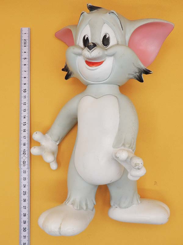 Tom & Jerry - Pouet Chat - Jouet Ledra Vinyle Vintage 60's