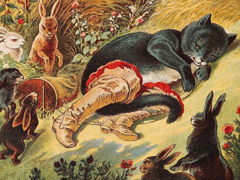 Carl Offterdinger, illustration Le Chat Botté