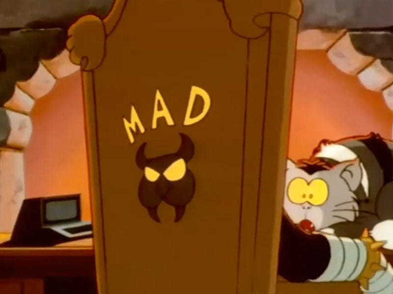 Madchat, le chat du Dr Gang & MAD