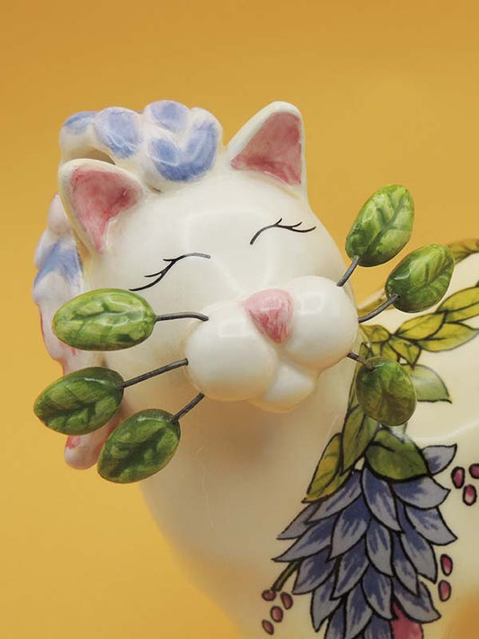 Chat Floral - Figurine Collector #15389 2004 - Amy Lacombe by Willitts Designs