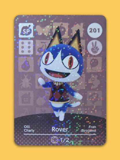 Animal Crossing - ROVER N°201 - Carte Amiibo NFC - Nintendo