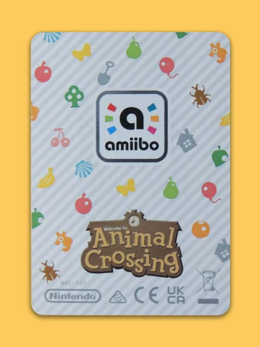 Animal Crossing - RUDY N°344 - Carte Amiibo NFC - Nintendo