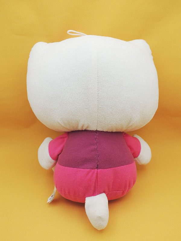 Chat Fleur Rose Hello Kitty - Grande Peluche 2011 Officielle 40cm