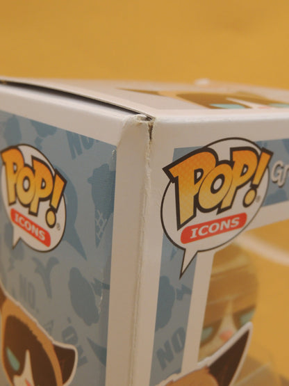 Grumpy Cat - Funko Pop -  Icons n°60 Figurine Vinyle Le Chat Délire