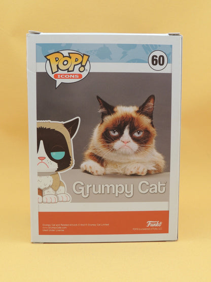 Grumpy Cat - Funko Pop -  Icons n°60 Figurine Vinyle Le Chat Délire