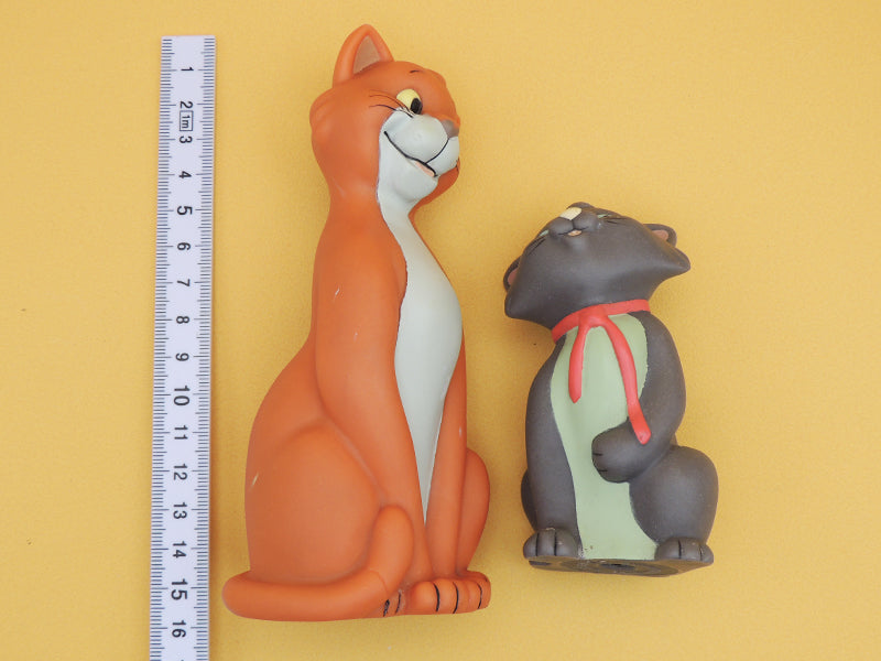 Disney Aristochats - Lot 5 Chats Pouets Anciens - Duchesse Marie Berlioz Toulouse Thomas O'Malley