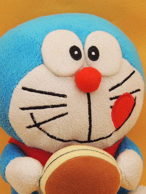 Doraemon et son Dorayaki - Peluche Chat Robot 25cm