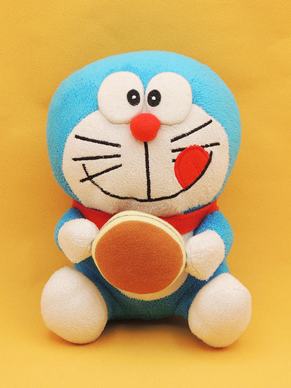 Doraemon et son Dorayaki - Peluche Chat Robot 25cm