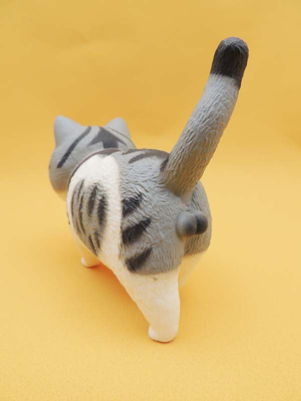 Figurine Chat Tête Ronde Actoys 14cm - Chat N°03 Kawaii