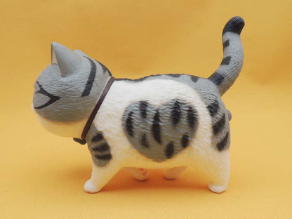 Figurine Chat Tête Ronde Actoys 14cm - Chat N°03 Kawaii