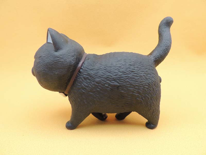 Figurine Chat Tête Ronde Actoys 14cm - Chat N°05 Kawaii