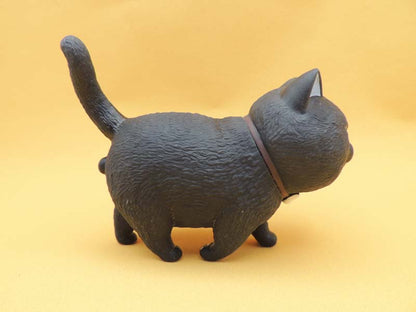 Figurine Chat Tête Ronde Actoys 14cm - Chat N°05 Kawaii