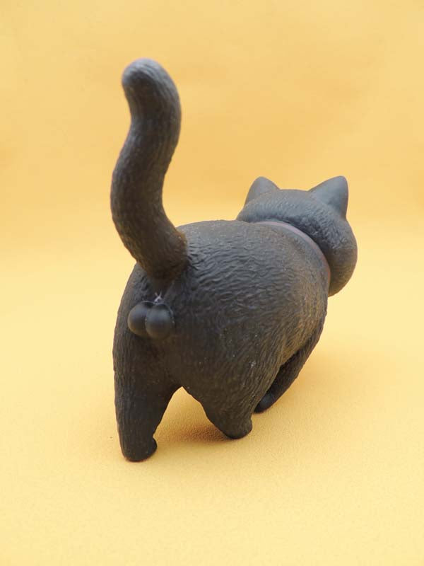 Figurine Chat Tête Ronde Actoys 14cm - Chat N°05 Kawaii