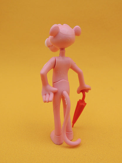 KINDER Surprise - Panthère Rose 1989 - N°01 Parapluie Figurine Montable Vintage