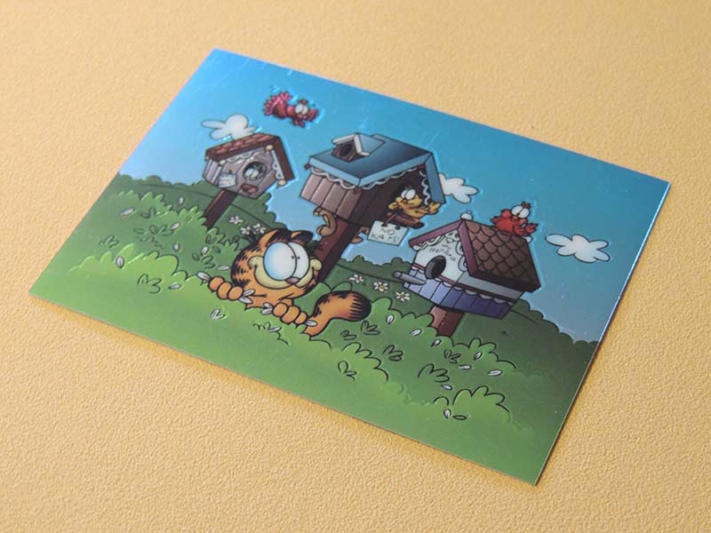 Garfield - Les Oiseaux N°6 - Chromium Trading Cards Series 2 - 1997