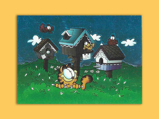 Garfield - Les Oiseaux N°6 - Chromium Trading Cards Series 2 - 1997