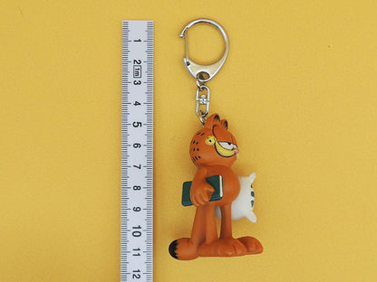 Garfield - En Route Pour Roupiller - Porte-Clé Plastoy Vintage