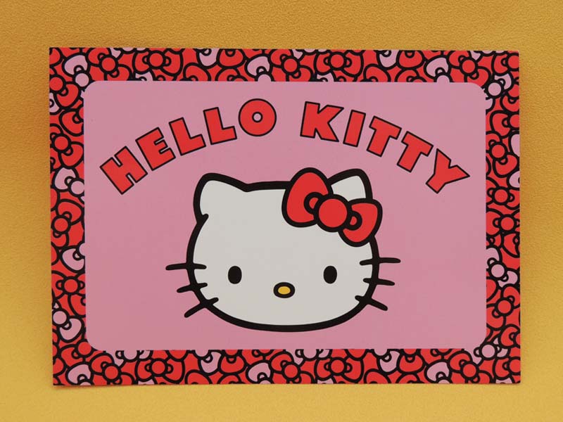 Carte Postale Vintage Hello Kitty 2009 - Modèle N°4