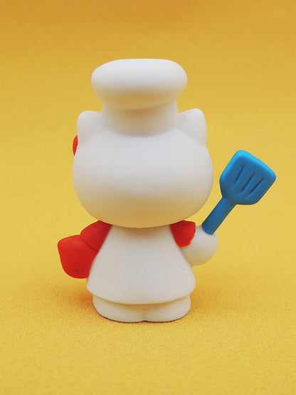 Hello Kitty - Tenue Cuisinier - Figurine TOMY Vintage Sanrio (2011)