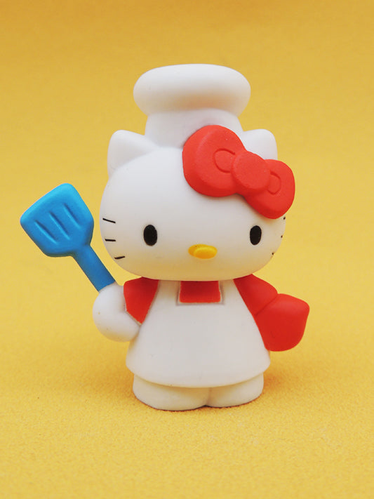 Hello Kitty - Tenue Cuisinier - Figurine TOMY Vintage Sanrio (2011)