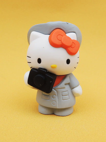 Hello Kitty - Tenue Photographe - Figurine TOMY Vintage Sanrio (2011)