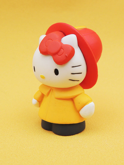 Hello Kitty - Tenue Pompier - Figurine TOMY Vintage Sanrio (2011)