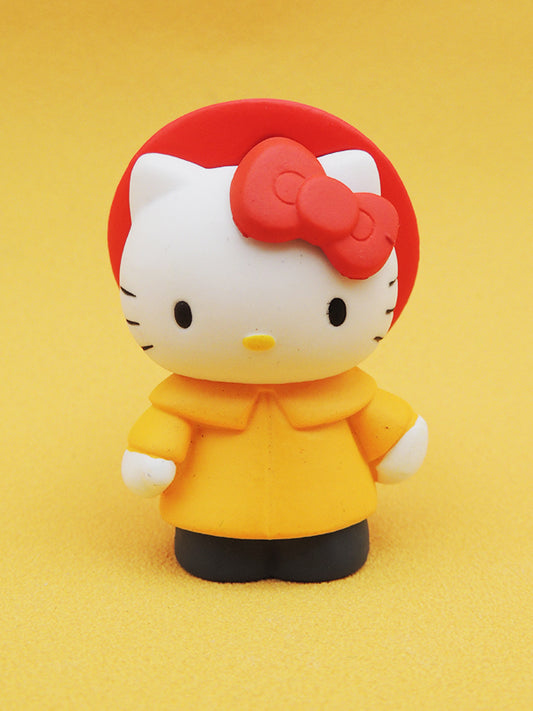 Hello Kitty - Tenue Pompier - Figurine TOMY Vintage Sanrio (2011)