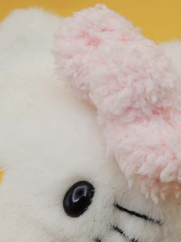 Hello Kitty - Porte Monnaie Peluche Blanc - Sanrio Vintage 2007