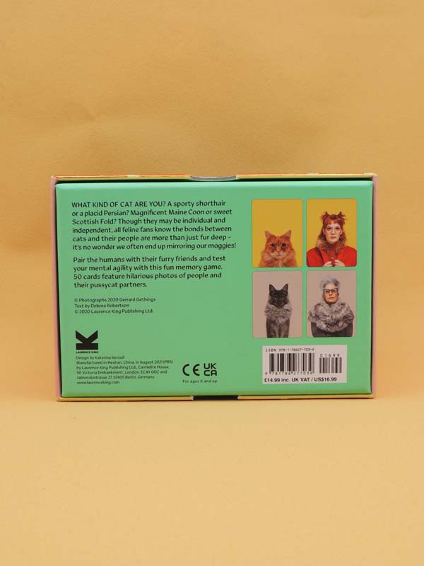 Do You Look Like Your Cat ? - Jeu de Mémoire Chats & Maitres