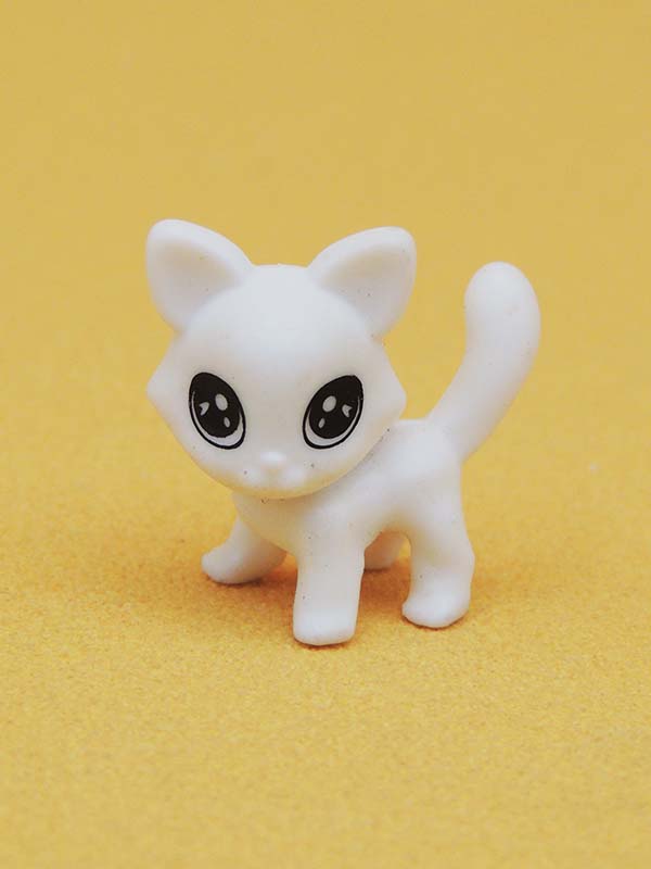 Kinder - Chat Blanc - Figurine Infinimix Vintage 2010's Ferrero