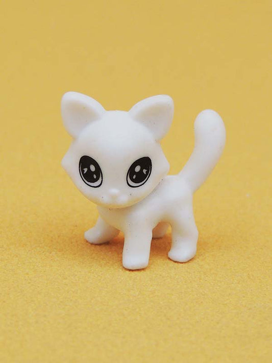 Kinder - Chat Blanc - Figurine Infinimix Vintage 2010's Ferrero
