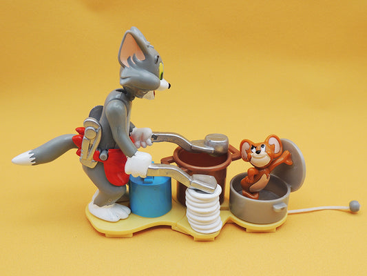 Kinder Maxi - Tom & Jerry En Cuisine - Jouet Mécanique Vintage (2003)