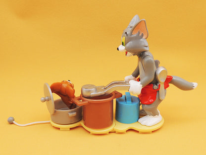 Kinder Maxi - Tom & Jerry En Cuisine - Jouet Mécanique Vintage (2003)