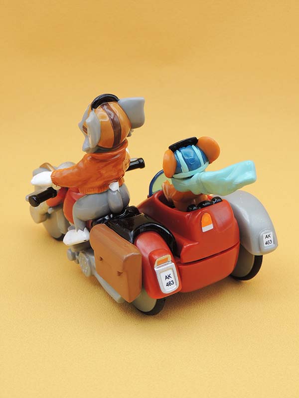 Kinder Maxi - Tom & Jerry Moto Sidecar - Jouet Vintage 2004 Ferrero
