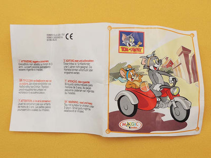 Kinder Maxi - Tom & Jerry Moto Sidecar - Jouet Vintage 2004 Ferrero