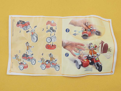 Kinder Maxi - Tom & Jerry Moto Sidecar - Jouet Vintage 2004 Ferrero